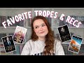 my favorite romance tropes & romance recommendations!!