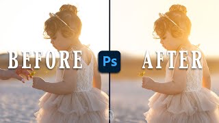 Soft & Dreamy Edit Children and Model Portraits | Edit in Photoshop