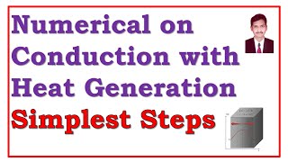 Problems on Conduction with Heat Generation in slab