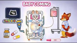 ZOOTOPIA 2 🐰🦊 Judy Pregnant and Hospital scene | Paper DIY