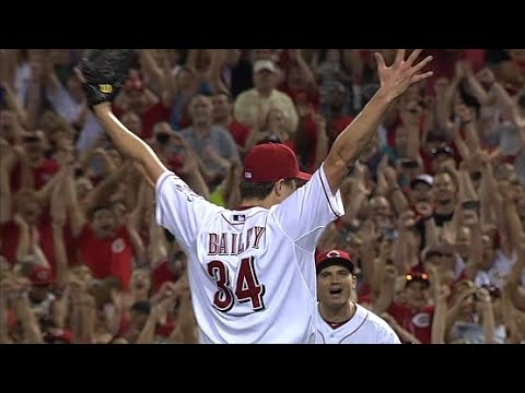 Homer Bailey 2nd Career No Hitter 7 2 13 Giants At Cincinnati Reds
