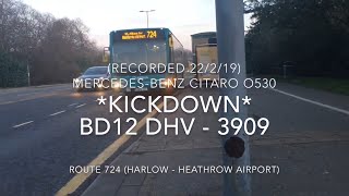 [KICKDOWN] Mercedes-Benz Citaro (ZF/€5), Arriva 3909/BD12DHV