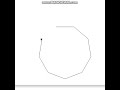Python Turtle - Draw a nonagon
