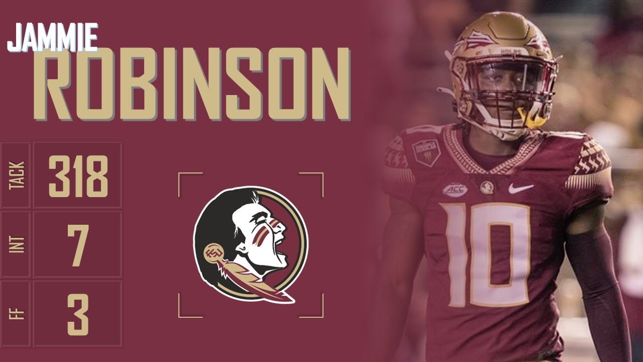 Jammie Robinson | 𝟙𝟘 | Florida State Seminoles DB - YouTube