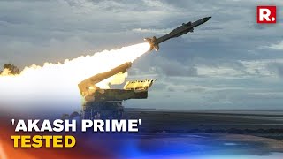 DRDO Tests 'Akash Prime' Missile At Integrated Test Range in Odisha's Chandipur | #shorts