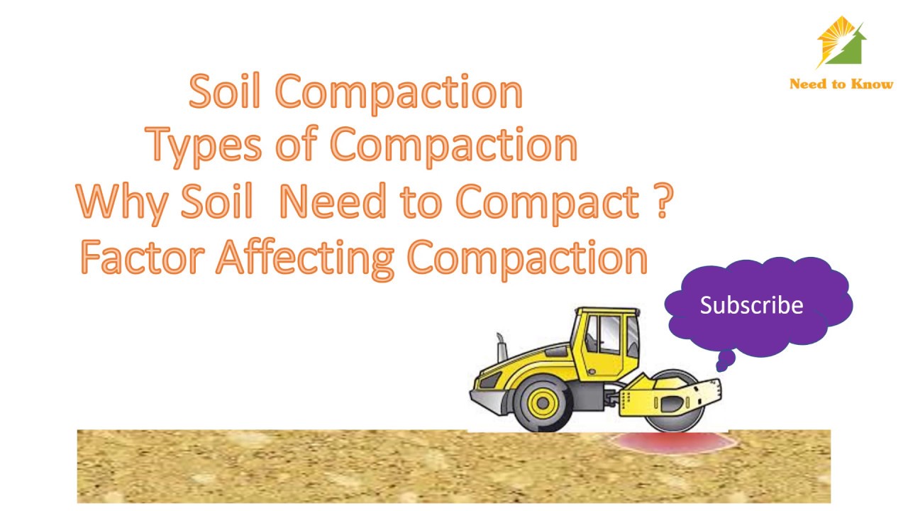 Soil Compaction And Its Types - YouTube