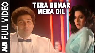Tera Bemar Mera Dil -Video Song | Chaalbaaz | Moh. Aziz, Kavita Krishnamurthy | Sunny Deol, Sridevi