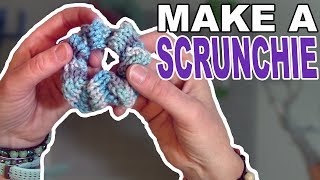 How to Knit a Scrunchie American Knitter Project