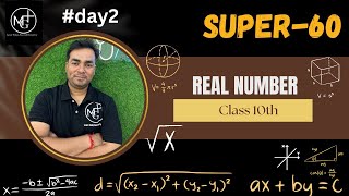 Real number class 10th #math #2 #super60 | by NRsir |Mohit Gorawat plus