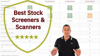 5 Best Stock Scanners for Traders & Investors: Full Tests & Benchmark Review 2026