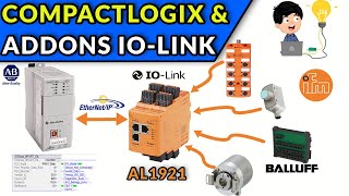 🔵✅IO-LINK DEVICES ADDON WITH COMPACTLOGIX PLC