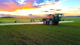 AMAZONE PANTERA 40m 💦 // DÉSHERBAGES des cultures d'automnes ! 💪🌾