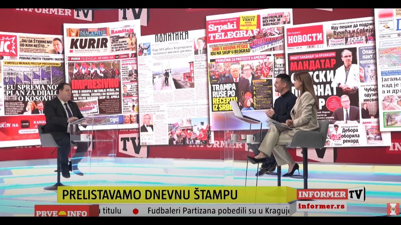 Prve Info Prelistavanje Stampe 07 04 Youtube