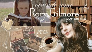 vivendo como a Rory Gilmore por um dia (vlog) ☕️📚🌲