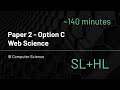 IB Computer Science - Option C (Web Science) -  SL + HL