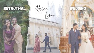 Roshan \u0026 Lynn Betrothal Wedding Highlights | Kerala Christian | Wedding | Betrothal