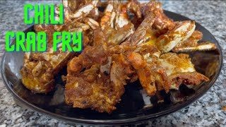 CHILI CRAB FRY||কাঁকড়া ঝাল ফ্রাই ||কাঁকড়া ভাজা রান্না রেসিপি