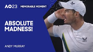 Andy Murray Somehow Wins Ridiculous Point! | Australian Open 2023