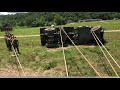 marines flip truck by hand