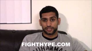 AMIR KHAN CONFIDENT HE'LL KEEP HIS 100% RECORD AGAINST SOUTHPAWS INTACT AGAINST ALEXANDER