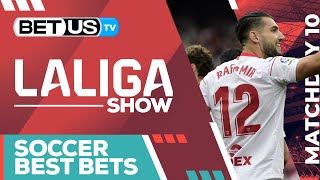 LaLiga Picks Matchday 10 | LaLiga Odds, Soccer Predictions & Free Tips
