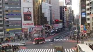 東京メトロ銀座線 車窓 表参道→渋谷/ 表参道1641頃発