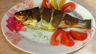 Сибас На Сковороде Рецепт С Фото