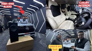 Innova Crysta 2025: Interior के साथ Damping और High End Audio भी किया 🫡 | Toyota Crysta Modified