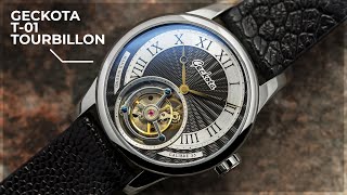 Limited Edition Tourbillon Under £1,500?! - The Geckota T-01 Tourbillon!