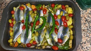 لطة ديال سمك 🐟 السردين أسهل ما يكون ولذيذة 😋