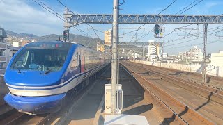 JR六甲道駅特急スーパーはくと10号大阪行き通過