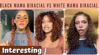 Different between Black Mama Biracial And White Mama Biracial