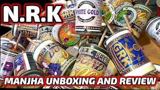 NRK MANJHA UNBOXING | NRK white gold | nrk 007 bond 8400 | grk rocket /black commando 8400#akgkite