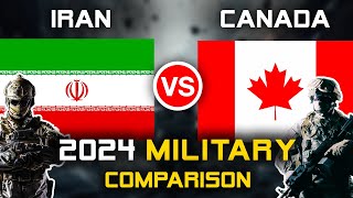 Iran vs Canada Military Power Comparison 2024 | Canada vs Iranian Military Power 2024