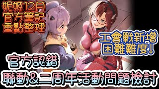 【勝利女神：妮姬】【NIKKE】12月官方筆記重點整理~