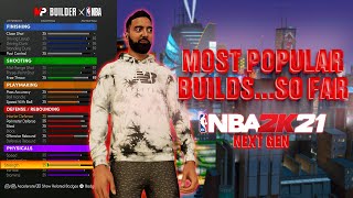 THE MOST POPULAR BUILDS IN NBA2K21 IN THE FIRST FEW WEEKS