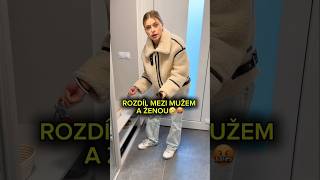 ROZDÍL MEZI MUŽEM A ŽENOU!🤬😂 #viralvideo #funny #comedy #zabava #vtip #trending #shorts #foryou