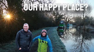 Our Narrowboat Home and we really don't want to move.