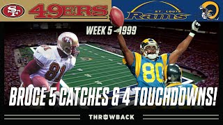 Isaac Bruce Crushes San Fran in Key Matchup! (49ers vs. Rams 1999, Week 5)