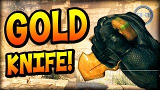 *NEW* GOLD KNIFE & PISTOL! - Call of Duty: Ghost - (COD Ghosts Multiplayer Gameplay)