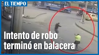 En balacera terminó un intento de robo a un supermercado en el barrio Lucero | El Tiempo