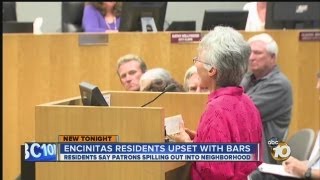 Encinitas residents complain to city council that downtown area is becoming new Pacific Beach