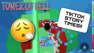 TikTok Storytimes **Juicy** (not my stories) | Tower of Hell | Roblox