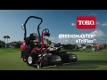 The new Toro Greensmaster® eTriFlex Greens Mower, English