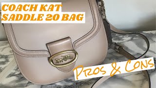 Coach Kat Saddle 20 Bag - Pros and Cons