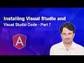 Installing Visual Studio and Visual Studio Code | Angular Tutorial