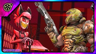 Doom Slayer vs Hazbin Hotel part 10 Doom Slayer KILLED Alastor!?