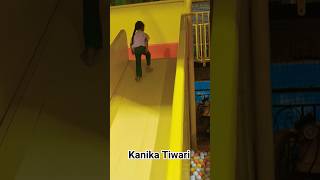 Kanika enjoying slide🛝🛝 #shorts #kanika #viral #kanikatiwari #trending #masti