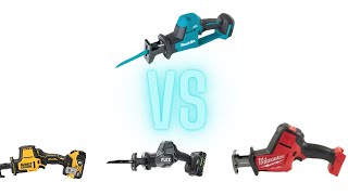 Does the NEW Makita One‑Handed Recipro Saw Stand a Chance against the Competition? XRJ08Z