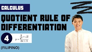 Solved # 4: Quotient Rule of Differentiation - Basic/Differential Calculus